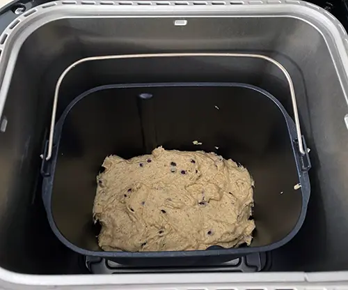 Nusskuchen Teig im Brotbackautomat