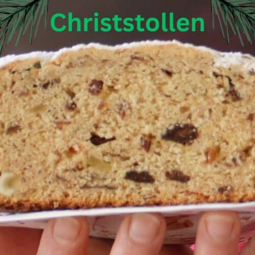 christstollen aus dem brotbackautomaten