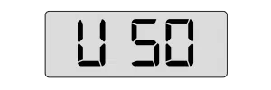 U50 Fehlermeldung Panasonic Brotbackautomat Fehlercode Display