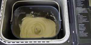 Erdbeerkuchen / Obstkuchen Grundrezept 6 Obstbodenteig im Brotbackautomaten