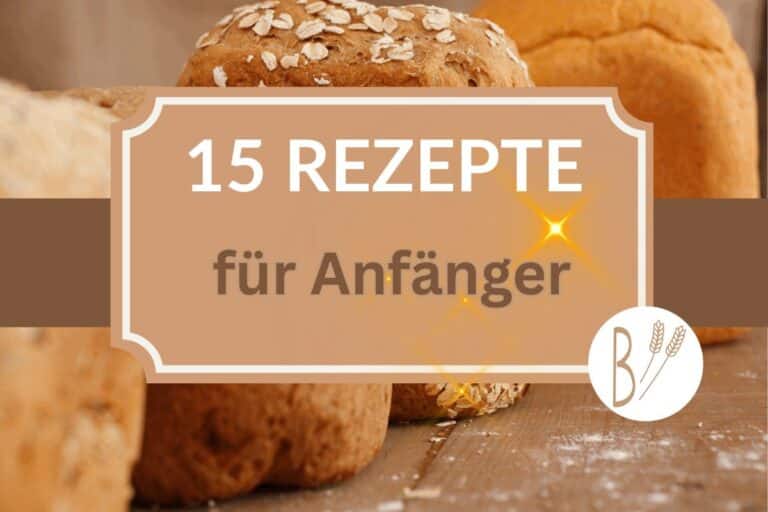 brotbackautomaten rezepte für Anfänger Brote im Hintergrund